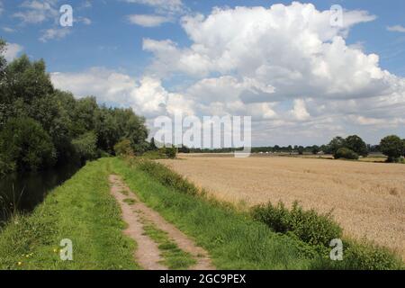 Theobalds Park, Waltham Cross, wurde im August 2021 als neues Sunset Film Studio in Hertfordshire vorgeschlagen (an der A10, direkt an der M25, Abfahrt 25) Stockfoto