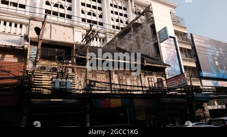 Sanam Pao Phaya Thai Ratchathewi Nachbarschaft BangkokThailand Stockfoto