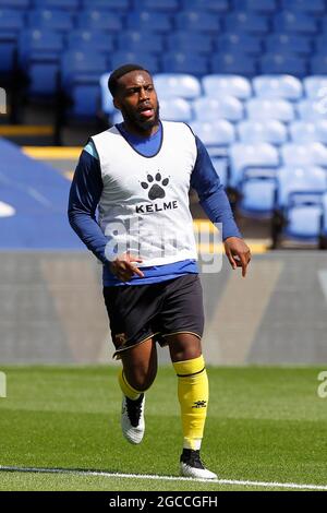 Danny Rose von Watford während des Vorsaison-Freundschaftsspiel zwischen Crystal Palace und Watford im Selhurst Park, London, England am 7. August 2021. Foto von Carlton Myrie. Nur zur redaktionellen Verwendung, Lizenz für kommerzielle Nutzung erforderlich. Keine Verwendung bei Wetten, Spielen oder Veröffentlichungen einzelner Clubs/Vereine/Spieler. Stockfoto