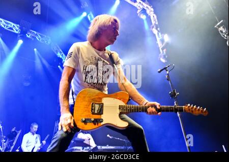 Status Quo beim Clumber Park Festival Stockfoto