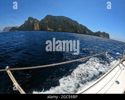 Baraia, Sant Elm, Mallorca, Balearen Stockfoto