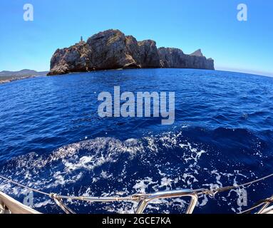 Die Nördliche Küste Von Darnera, Mallorca Stockfoto