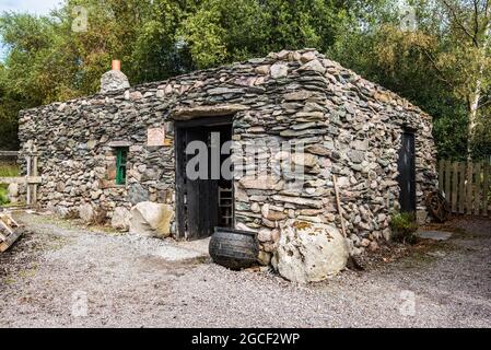 Das Kerry Bog Village in Co Kerry, Südwestirland Stockfoto