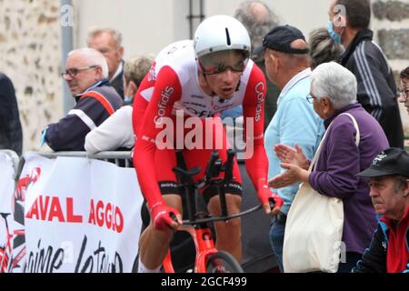 ANTHONY PEREZ von COFIDIS während der Tour de France 2021, Radrennen Etappe 5, Zeitfahren, Wechsel - Laval (27,2 km) am 30. Juni 2021 in Laval, Frankreich - Foto Laurent Lairys / DPPI Stockfoto