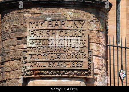 Die Barony Hall in Glasgow Stockfoto