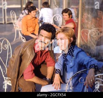 Rumänische Schauspieler Iurie Darie & Margareta Pogonat, ca. 1980 Stockfoto