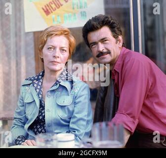 Rumänische Schauspieler Margareta Pogonat & Iurie Darie, ca. 1980 Stockfoto