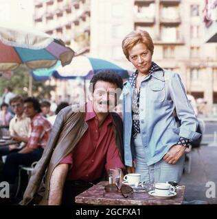 Rumänische Schauspieler Iurie Darie & Margareta Pogonat, ca. 1980 Stockfoto