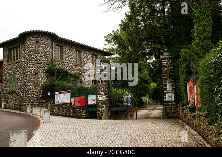 Frankreich, Haute Loire, Departement, Chevaniac, Chateau Chevaniac-Lafayette, Stockfoto