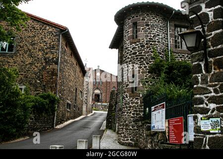 Frankreich, Haute Loire, Departement, Chevaniac, Chateau Chevaniac-Lafayette, Stockfoto