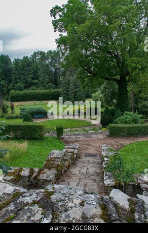 Frankreich, Haute Loire, Departement, Chevaniac, Chateau Chevaniac-Lafayette, Stockfoto