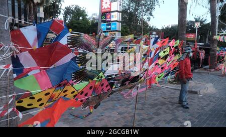 Pattaya Kite on the Beach 2021 Beach Road Thailand Stockfoto