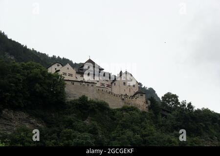 Schloss Gutenberg im Fürstentum Liechtenstein Stockfoto