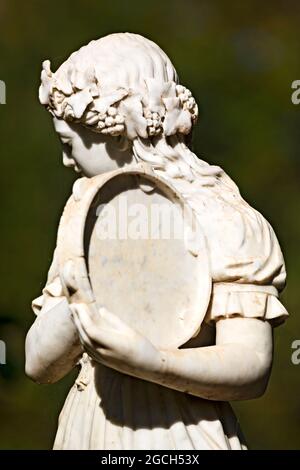 Ballarat Australia / Thomas Stoddart Marmorstatuen im Botanischen Garten von Ballarat.Ballarat Victoria Australia. Stockfoto