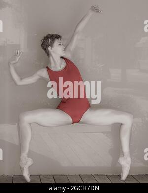 Zeitgenössisches Ballett Stockfoto