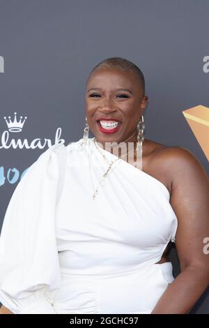 Marina Del Rey, Kalifornien, USA. August 2021. Aisha Hinds nimmt an Koshie Mills Teil und präsentiert am 8. August 2021 im Marriott Hotel, Marina Del Rey, CA, die 'Erben von Afrika 4. Jährliche internationale Frauenpreise'. Quelle: Eugene Powers/Alamy Live News Stockfoto