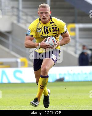 Aktenfoto vom 09-08-2020 von George Burgess der Wigan Warriors. Ausgabedatum: Montag, 9. August 2021. Stockfoto