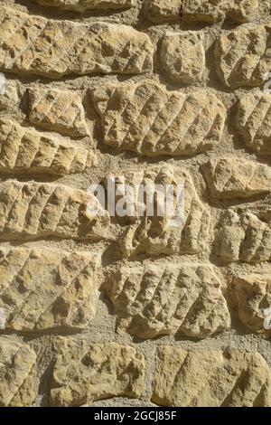 Wand, Stein, alte Wand, Abdeckung, Hintergrund, Wand, Erosion, Natur, Verschleiß, Ring, Eisen, erodierter, erodierter Stein, beschädigte Wand, alte Wand, Stockfoto