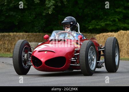 Jason Wright, Ferrari 156, Sharknose, Grand Prix greats, The Maestros - Motorsport's Great All-Rounders, Goodwood Festival of Speed, Goodwood House, C Stockfoto