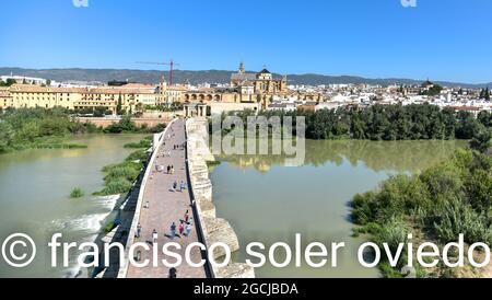 cordoba andalucia España ñuente ronana 2021 Stockfoto