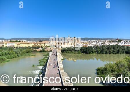 cordoba andalucia España ñuente ronana 2021 Stockfoto