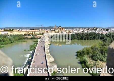 cordoba andalucia España ñuente ronana 2021 Stockfoto
