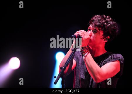 The Vamps beim Big Gig Girl Guide Konzert in der Sheffield Arena Stockfoto