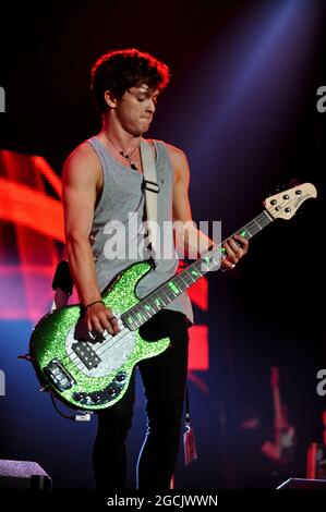 The Vamps beim Big Gig Girl Guide Konzert in der Sheffield Arena Stockfoto