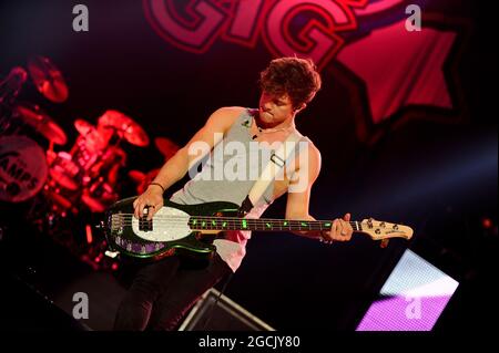 The Vamps beim Big Gig Girl Guide Konzert in der Sheffield Arena Stockfoto