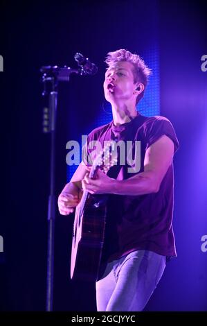 The Vamps beim Big Gig Girl Guide Konzert in der Sheffield Arena Stockfoto