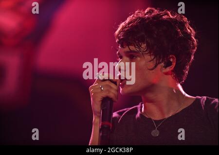 The Vamps beim Big Gig Girl Guide Konzert in der Sheffield Arena Stockfoto