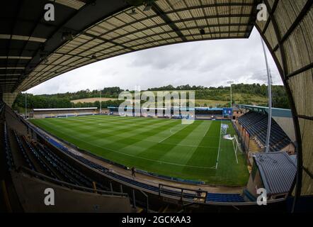 High Wycombe, Großbritannien. August 2021. Stadion-Vorspiel während des Sky Bet League 1-Spiels zwischen Wycombe Wanderers und Accrington Stanley im Adams Park, High Wycombe, England am 7. August 2021. Foto von Andy Rowland. Quelle: Prime Media Images/Alamy Live News Stockfoto