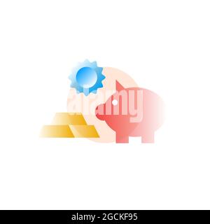 Vektorgrafik im Grafikstil. Digitale Kunst Stock Vektor