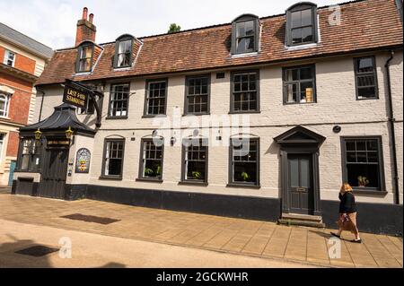 Norwich City King Street Public House heißt „Last Pub Standing“ Stockfoto