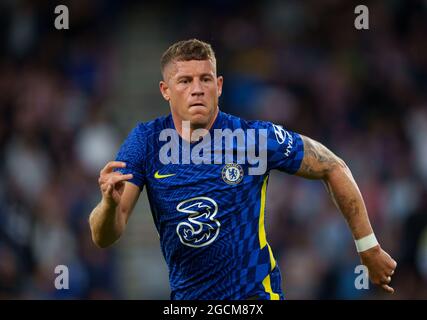 Bournemouth, Großbritannien. Juli 2021. Ross Barkley von Chelsea während des 2021/22 Pre Season Freundschaftsspiel zwischen AFC Bournemouth und Chelsea im Goldsands Stadium, Bournemouth, England am 27. Juli 2021. Foto von Andy Rowland. Quelle: Prime Media Images/Alamy Live News Stockfoto