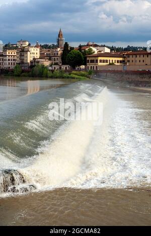 Pescaia di Santa Rosa in Florenz, Italien. Stockfoto