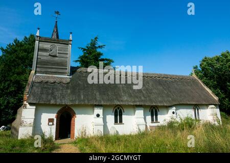 Sinsel Kirche Norfolk Stockfoto