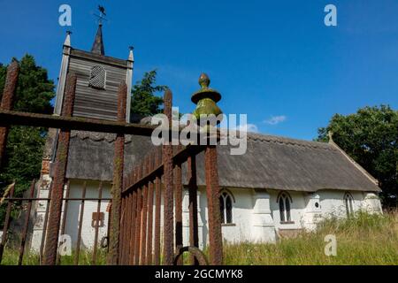 Sinsel Kirche Norfolk Stockfoto