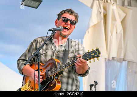 Paul Pigat, Harmony Arts Festival, West Vancouver, British Columbia, Kanada Stockfoto