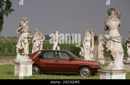 Lancia Delta HF Integrale 8V in Italien 1988 Stockfoto