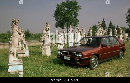 Lancia Delta HF Integrale 8V in Italien 1988 Stockfoto