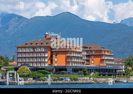 Grand Hotel Dino, Baveno, Lago Maggiore, Piemont, Italien Stockfoto