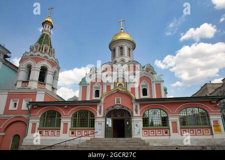 Kathedrale der Ikone der Gottesmutter von Kasan, Roter Platz, Moskau, Russland Stockfoto