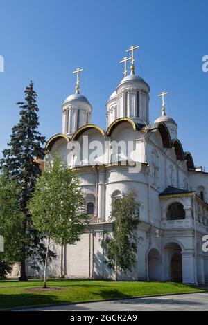 Patriarchalische Kammern und die Kirche der zwölf Apostel, Kreml, Moskau, Russland Stockfoto