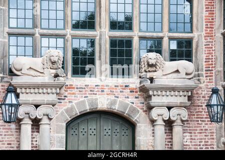 G7-Sprecher Konferenzort - 2021. Astley Hall, Chorley, Lancashire, Großbritannien Stockfoto