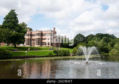 G7-Sprecher Konferenzort - 2021. Astley Hall, Chorley, Lancashire, Großbritannien Stockfoto