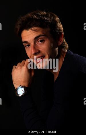 Jules Bianchi (FRA) - Sahara Force India Formel-1-Team - Driver Studio Fotoshooting - Silverstone, UK, 02.02.2012 Stockfoto