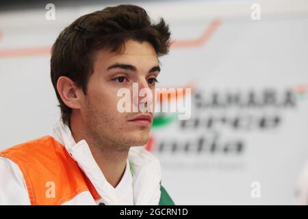 Jules Bianchi (FRA) Sahara Force India F1 Team. Formel-1-Tests, Jerez, Spanien. 6-10. Februar 2012. Stockfoto