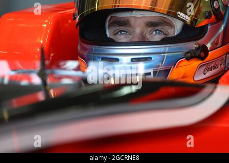 Charles Pic (FRA) Marussia F1 Team. Formel 1 Testing, Barcelona, Spanien. Februar 2012. Stockfoto