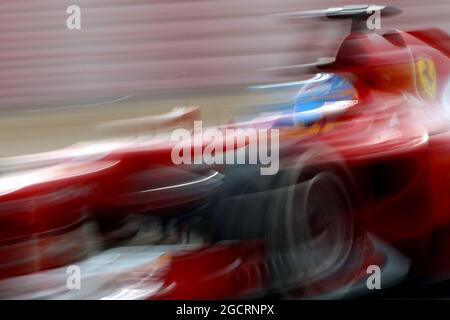 Fernando Alonso (ESP) Ferrari F2012. Formel 1 Testing, Barcelona, Spanien. März 2012. Stockfoto